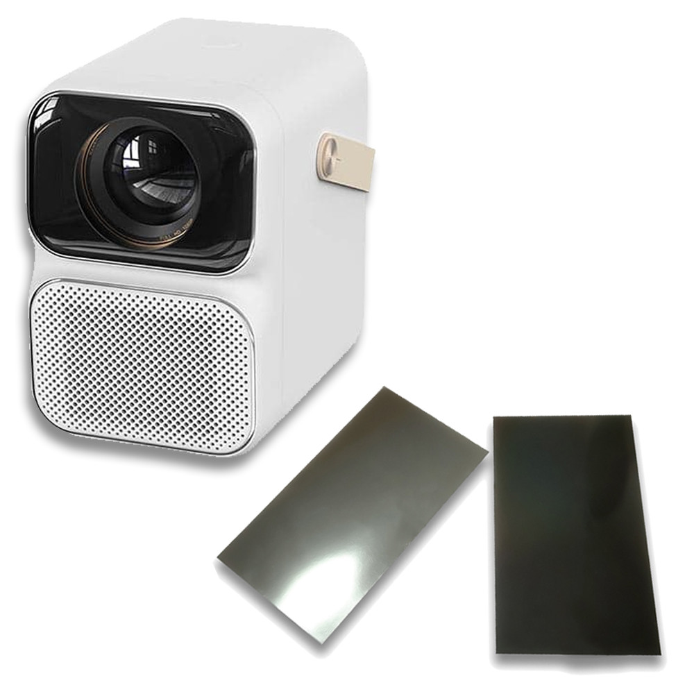 Par De Películas Polarizadas P/ Reparo Projetor Wanbo T6 MAX