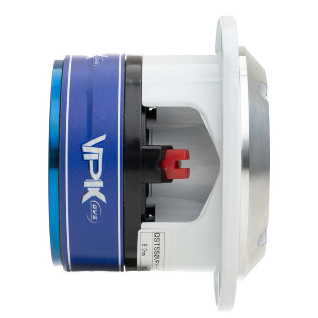 Super Tweeter QVS 550 TRIO 180w RMS 8 ohms Branco Som Automotivo