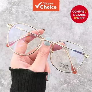 Óculos Anti-Bloqueio De Luz Azul Lentes Substituíveis De Proteção Contra Radiação Transparente Para Homens E Mulheres em Oferta na Shopee