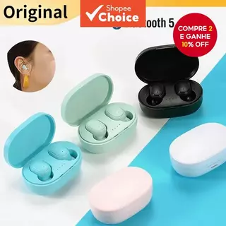 A6S TWS Bluetooth Fones De Ouvido Sem Fio Leve Elegante Fone À Prova Dwaterproof Água Jogos Esporte Com Microfone em Oferta na Shopee