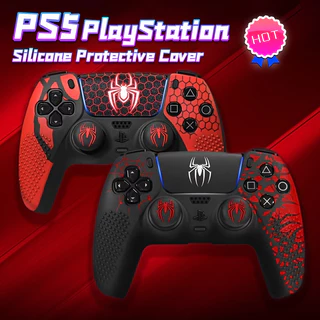 Pele Do Controlador PS5, Acessórios Capa Antiderrapante De Silicone