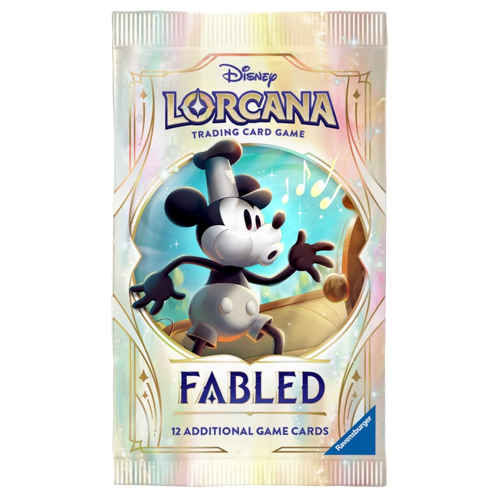 BOOSTER BOX DISNEY LORCANA SET 9 FABLED CARD PACKS INGLÊS TCG