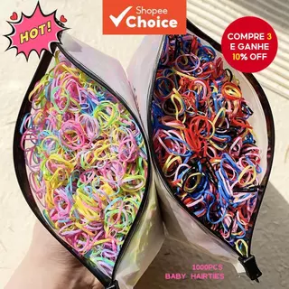 Faixas De Cabelo Coloridas Suportes De Rabo De Cavalo Meninas Laços Conjunto Acessórios Crianças Menina em Oferta na Shopee