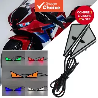 Luz Ocular De Motocicleta LED 12V De Advertência Para Modificação De Carro E Moto em Oferta na Shopee