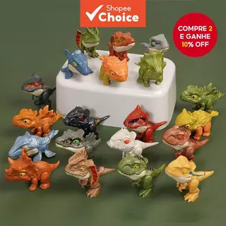 Brinquedo Dino Animal Fofo-T-Rex Triceratops Dedo-Morder Criativo Viral Brinquedos Infantis Aniversário em Oferta na Shopee