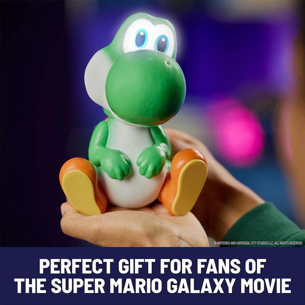 Boneco Interativo Yoshi Ovo Chocando Super Mário Galaxy | Shopee