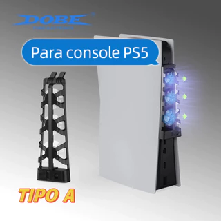 Ventilador Cooler Traseiro DOBE Para PS5 FAT / Slim Modelos Opcionais USB Externo