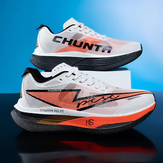 CHUNTA Racing Running Shoes Malha Respirável Absorção de Choque Unissex Treinamento Profissional Tênis