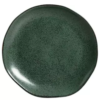 Conjunto de Pratos de Sobremesa Orgânico Arauco com 06 Peças em Stoneware Verde - Porto Brasil em Oferta na Shopee