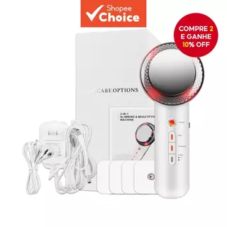 Salorie 3 Em 1 Máquina Massageadora Ultrassônica De Cavitação Microcorrente EMS Massageador Corporal em Oferta na Shopee