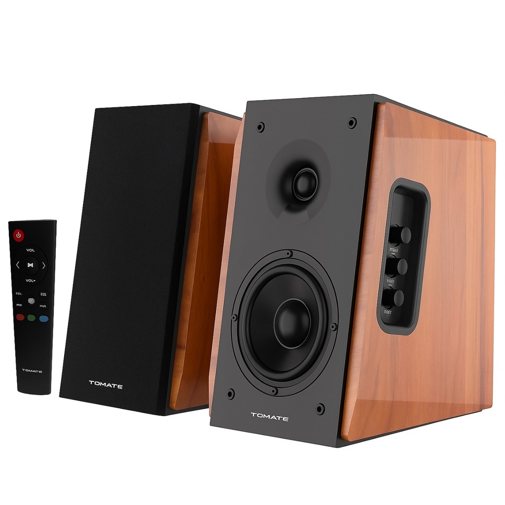 Caixa de Som Áudio Estéreo Bluetooth Potente C/ Subwoofer P/ Computador ...