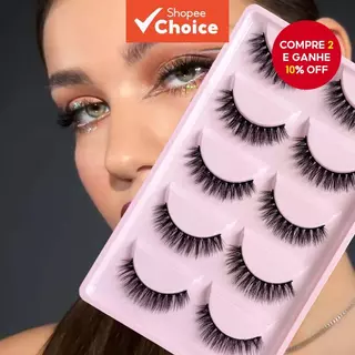 Cílios Naturais , Curtos , Macios E Fotogênicos , Amplia Seus Olhos em Oferta na Shopee