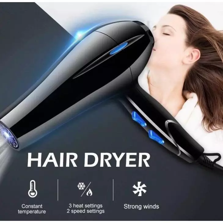 Secador de Cabelo 110v Profissional 3200w - Voltagem 110v — foto 2