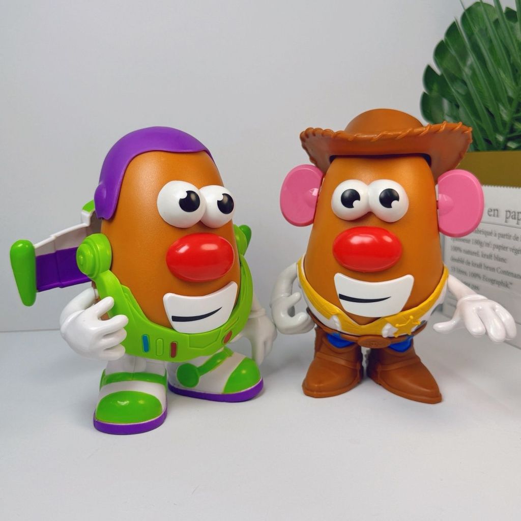 Toy Story 4 Mr.Potato Head Como Woody E Buzz Lighteryear PVC