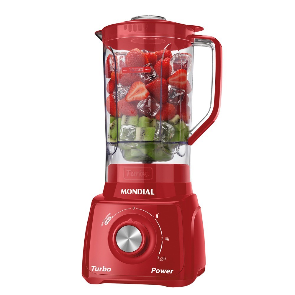 Liquidificador 3 velocidades 550W Turbo Power - L-99-FR - Mo
