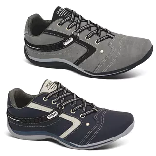 Tênis Sapatenis Masculino Philos West Sapato Casual -Combo 2 Pares Social Homem