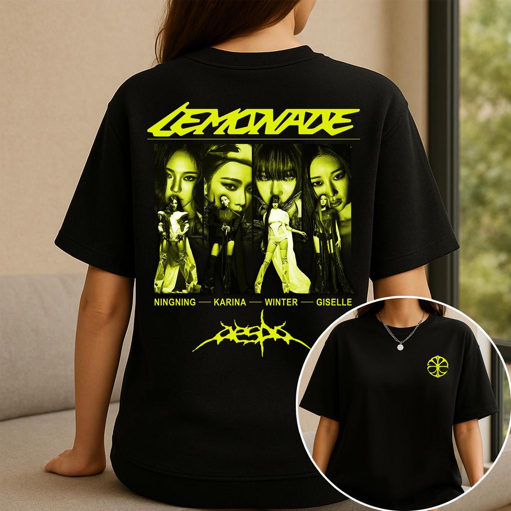 Camiseta Masculina Feminina Estampa aespa 