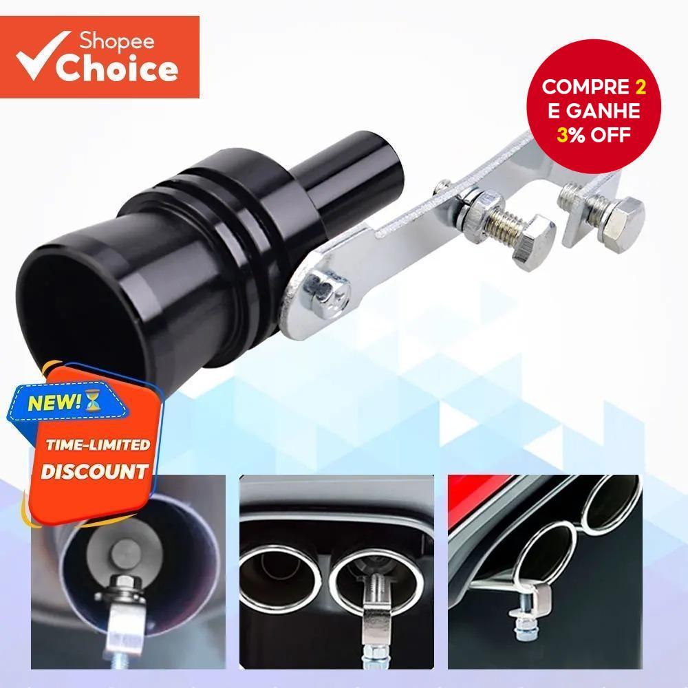 Dispositivo De Reequipamento De Veículo , Tubo De Escape , Apito De Som Turbo , Simulador Universal