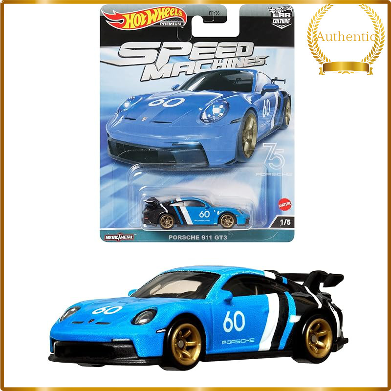hot wheels speed machines porsche 911 gt1 98 em Promoção na Shopee