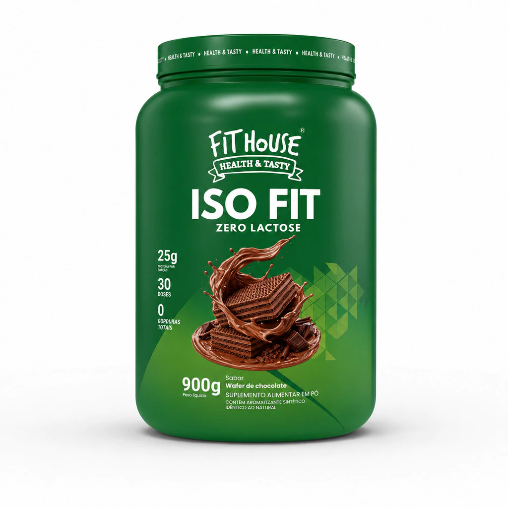 Whey Iso Fit Zero Lactose Pote 900g Fit House