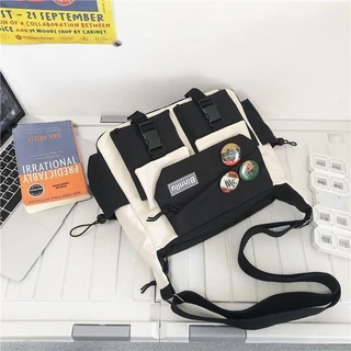 Bolsas De Lona Unissex para Escola Passeio