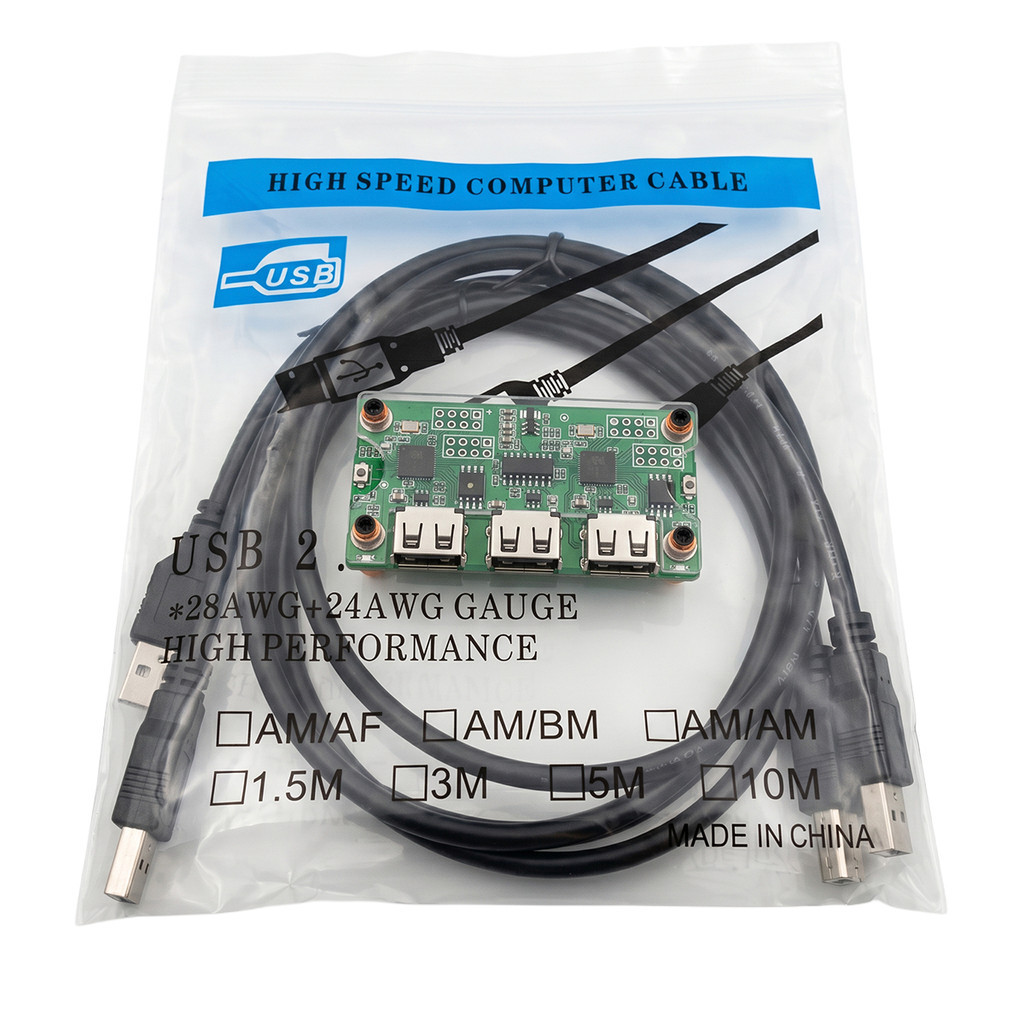 Placa DMA 75t Makcu + Fuser 2k Controlador Mouse E Acesso A