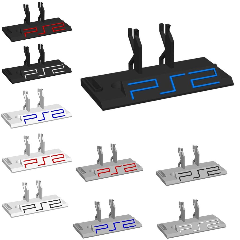 PS2 Base Suporte Para Controle Playstation 2 DualShock 2 Com ...