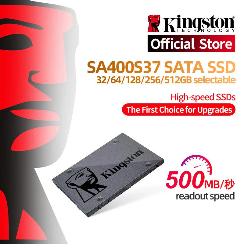 Kingston A400 1TB960GB480GB SSD 2.5 Polegadas Sata III Disco