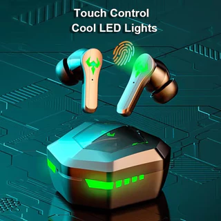 Fones de ouvido Senbenbao N35: fones de ouvido sem fio Bluetooth 6.0 TWS para jogos, som estéreo com microfone, original
