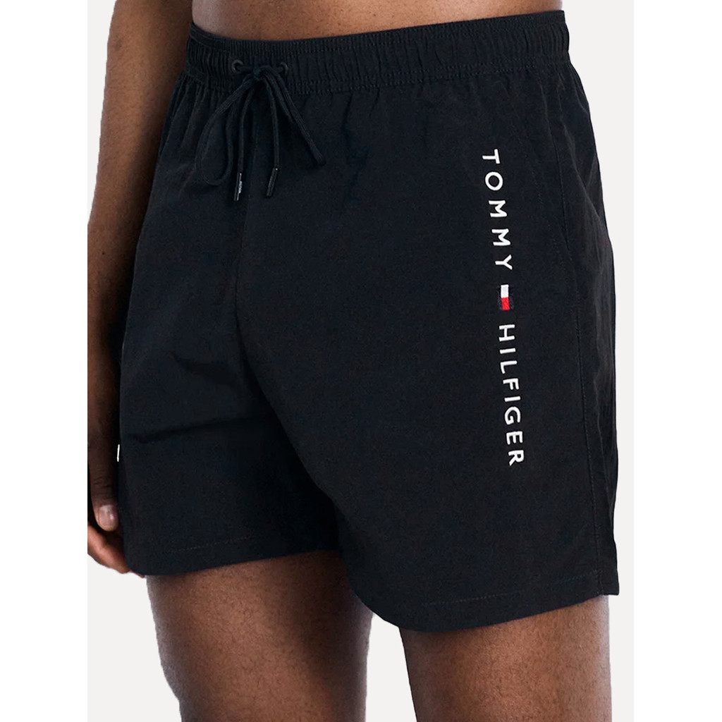 Short Tommy Hilfiger Masculino Medium Drawstring Zip Pocket Azul