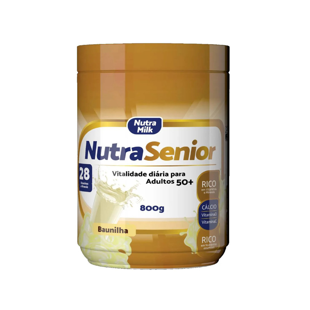 Nutra Senior 50+ Vitaminas 800g Sabores | Shopee Brasil