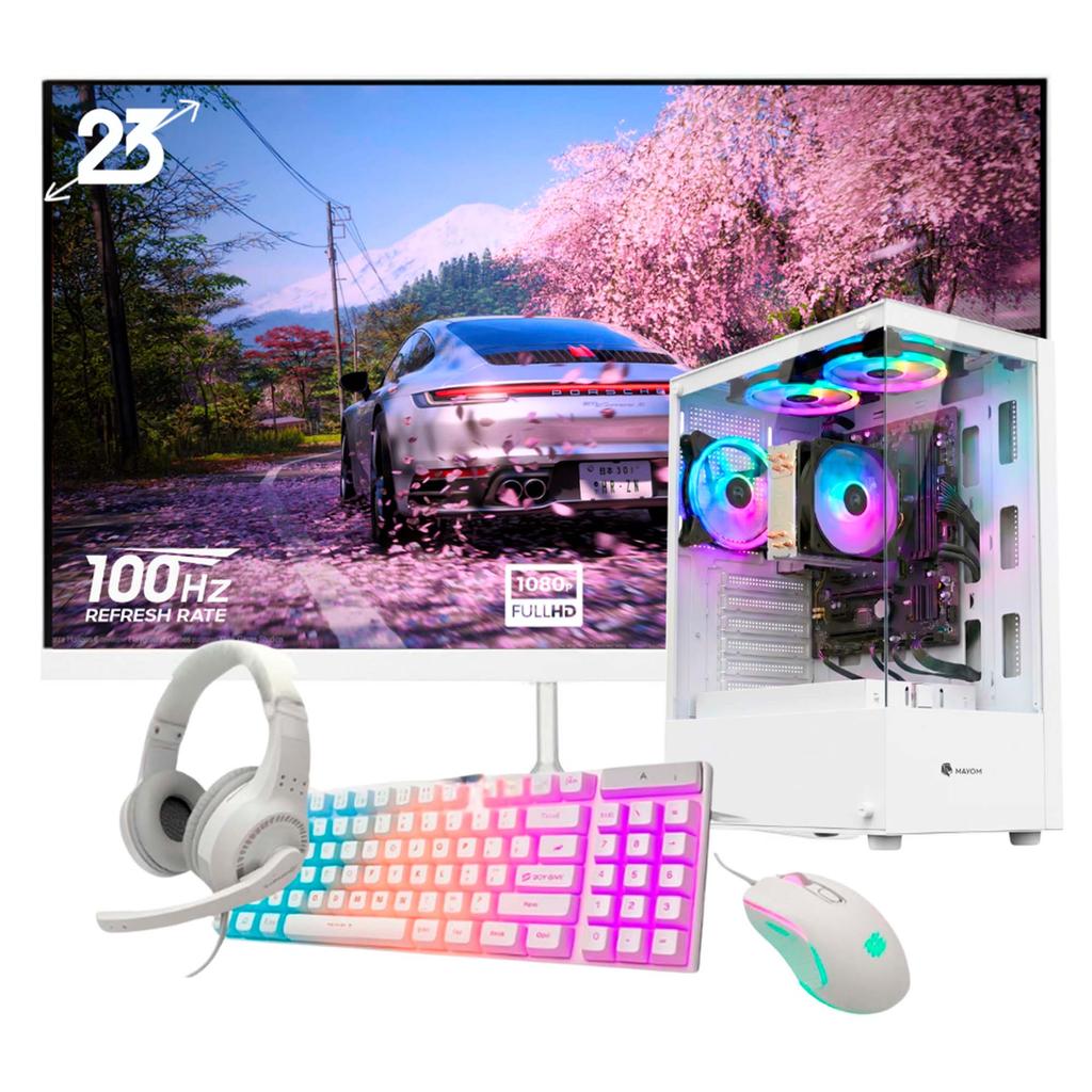 PC Gamer Intel Core i5 16GB SSD 480GB GT 730 Monitor 23” + Combo