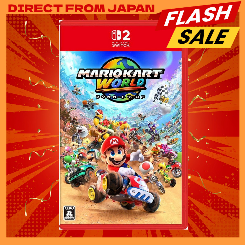 Mario Kart World - Switch 2【Direct from Japan】 | Shopee Brasil