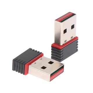 Mini Adaptador WiFi Nano USB 2.4G Receptor Wireless Para Computador e Notebook