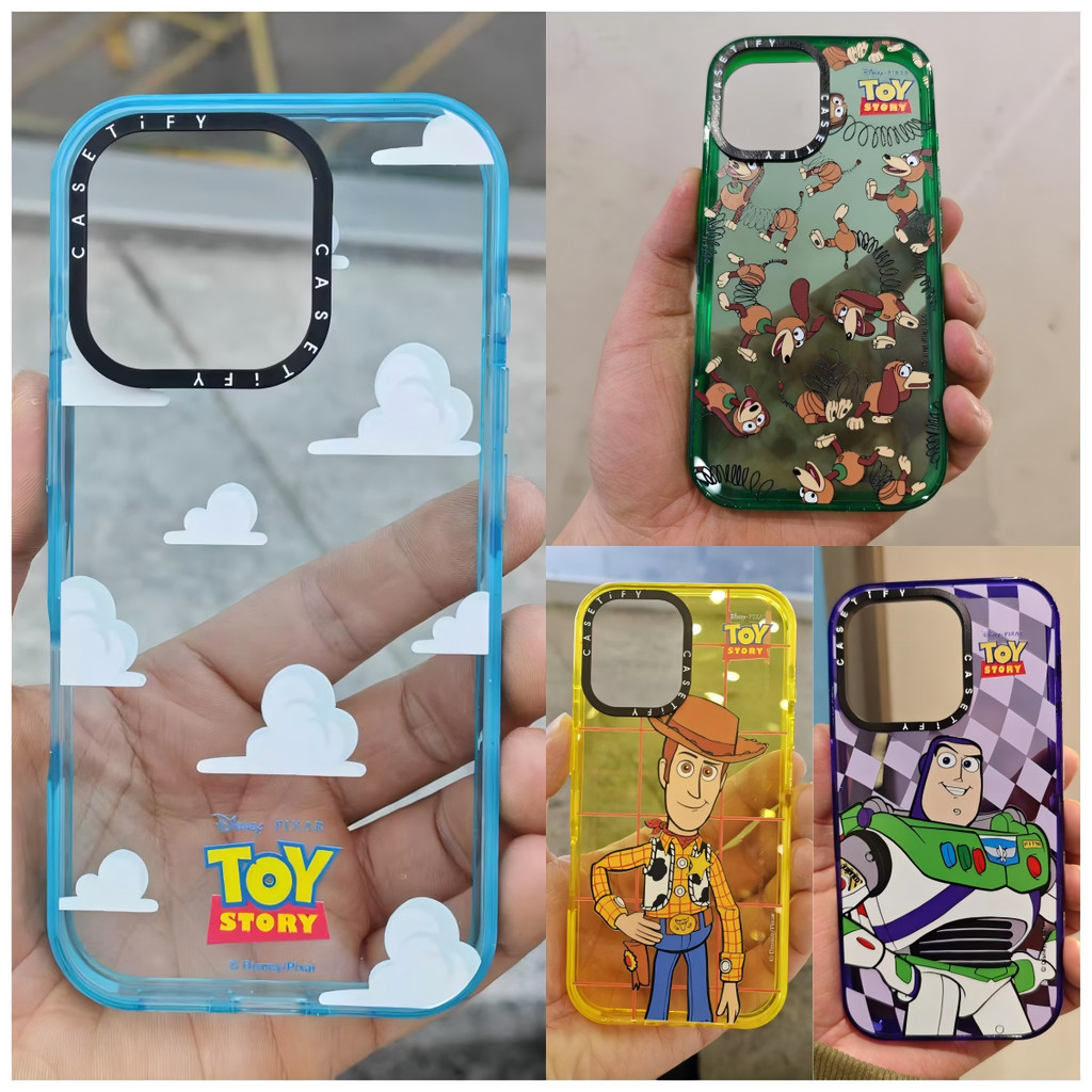 Pixar Cartoon Toy Story Capa De Telefone Transparente Para iPhone