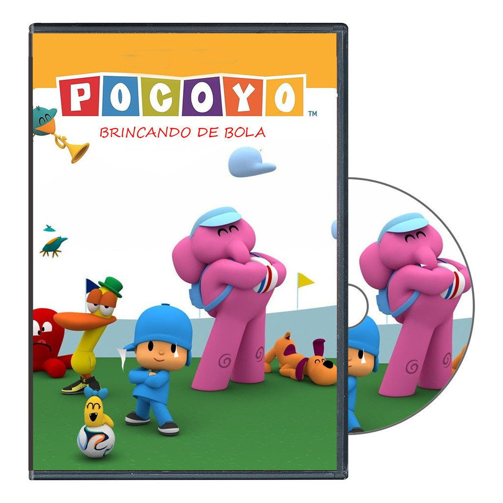 Dvd Pocoyo - 12 Episódios - Brincando De Bola | Shopee Brasil