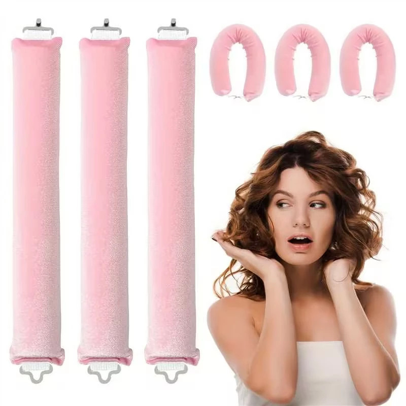 Modelador De Cabelo Sem Calor, Hastes Flexíveis Com Gancho, Haste De ...