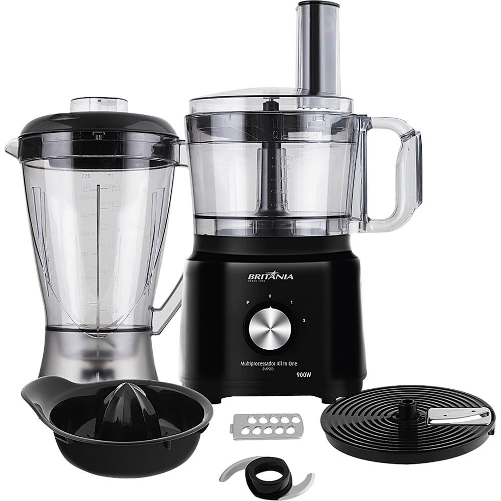 Multiprocessador com Liquidificador Britânia All in One BMP9