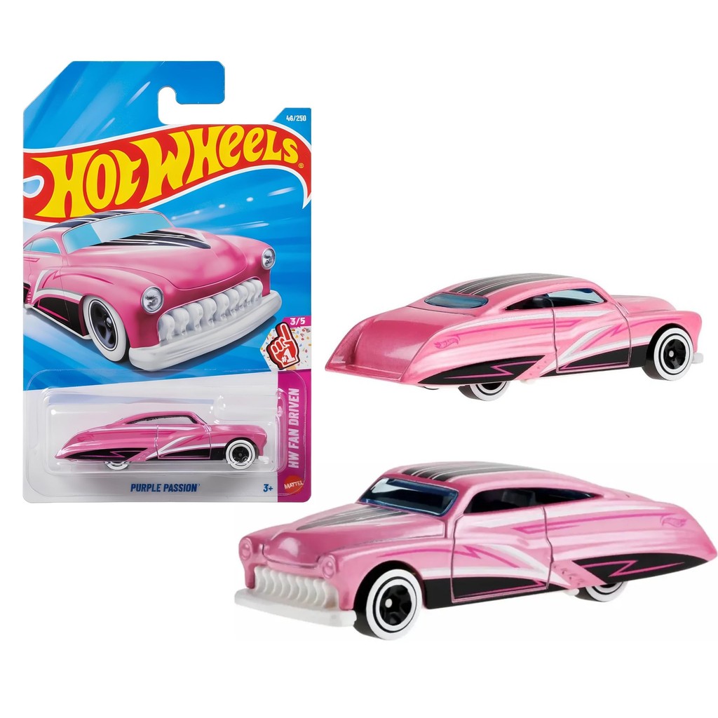 Purple Passion Hot Wheels HW Miniatura Rosa | Shopee Brasil