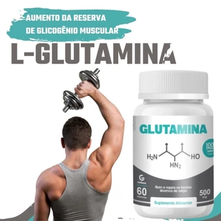 L-Glutamina 60 cápsulas 500mg GENATURE