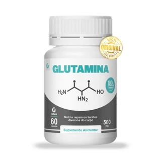 Glutamina 500mg 60 Cápsulas GENATURE