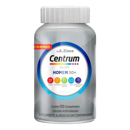 Centrum 50 Select Homem Com 150 Comprimidos.
