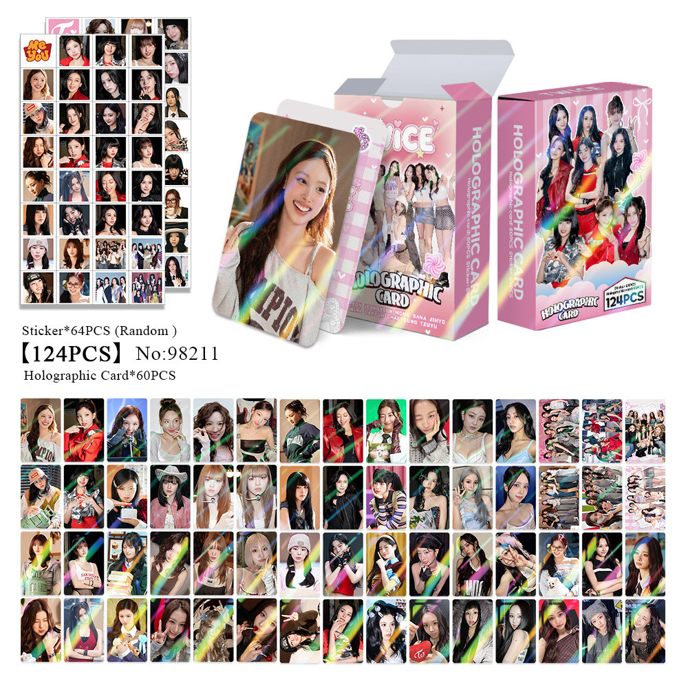 55pcs/box TWICE READY TO BE 2023 Album Photocards SET ME FREE Lomo