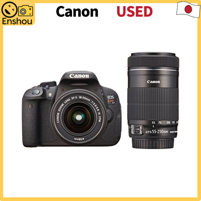 FromJapan[USED]Canon Digital SLR Camera EOS Kiss X7i Double Zoom