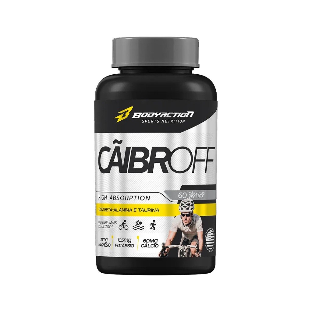 Cãibroff 60 Cápsulas - Body Action