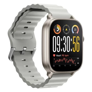 Smartwatch Realme Watch 5, AMOLED 1.97" Display 2D, Bússola, GPS independente 5 GNSS 14 dias - Prata