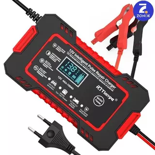 Carregador de bateria automotivo inteligente 12 V Display Digital Automáticas Carregador De Bateria-Zonix