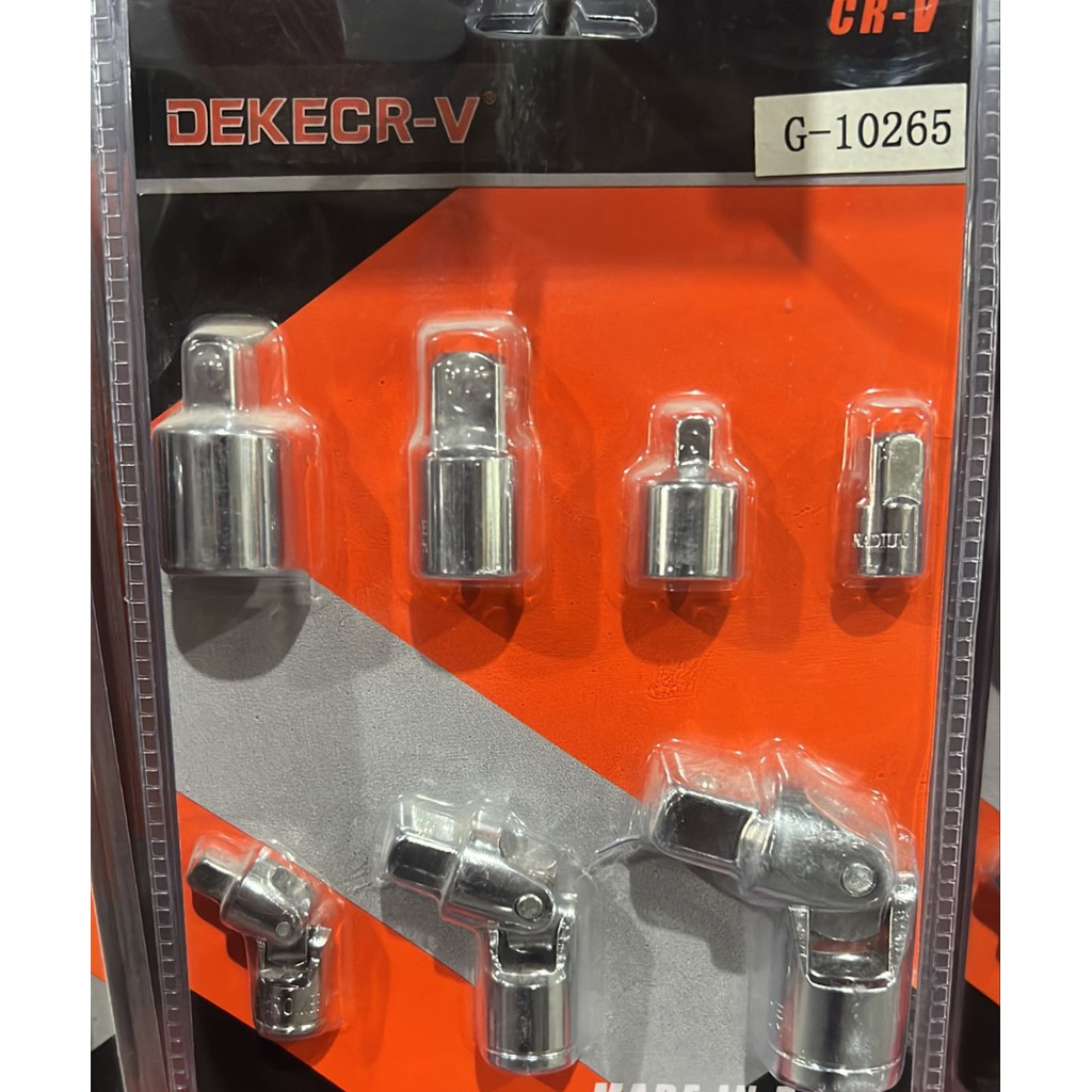 Kit Adaptador Com Junta Universal - 7pçs - Dekecr-v | Shopee Brasil