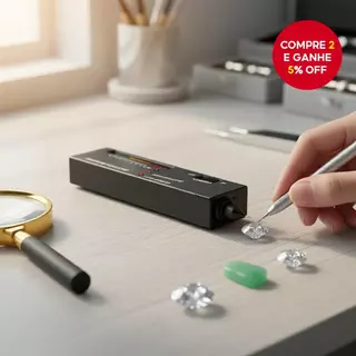 Caneta de Teste Profissional para Gemas e Diamantes com LED
