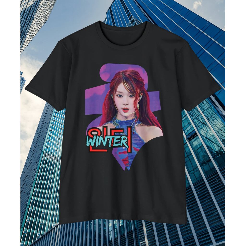 Camiseta Masculina Feminina Estampa aespa 